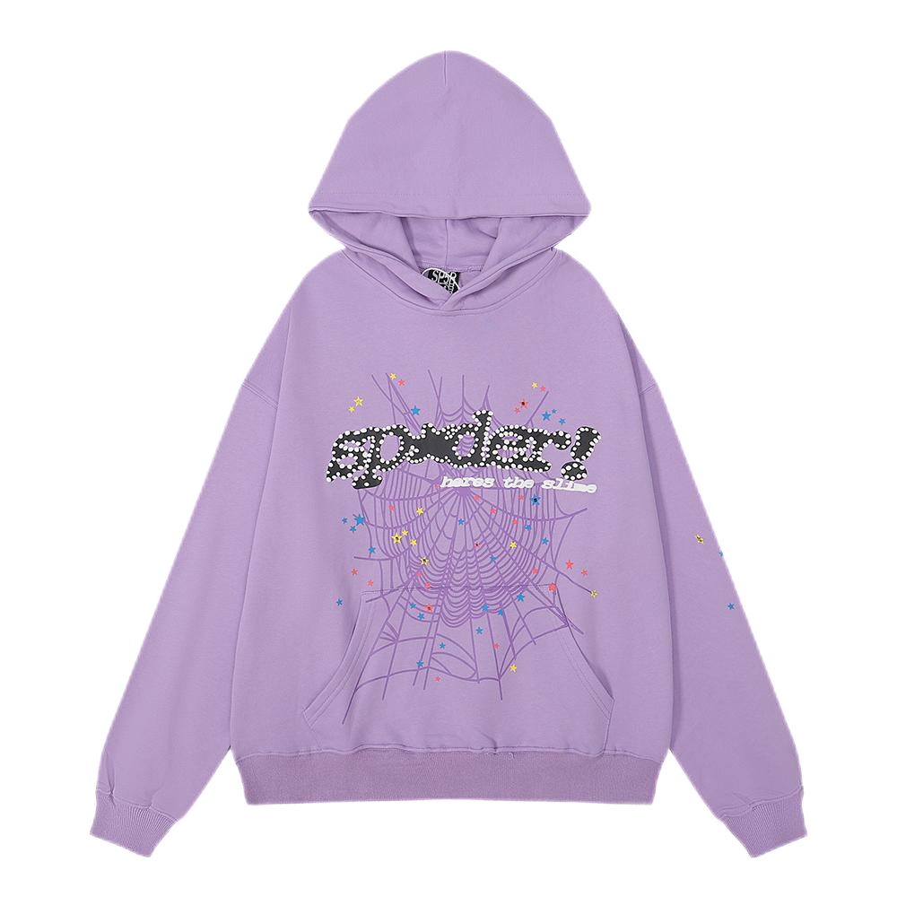Spider Hoodie Purple