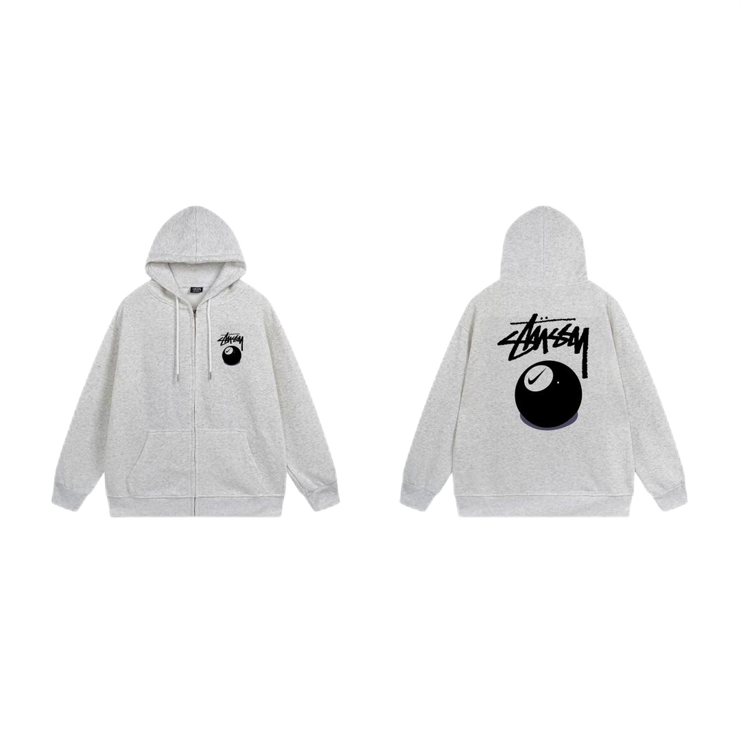 Stussy 8 Ball Grey J