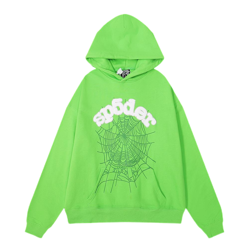 Spider Green Hoodie