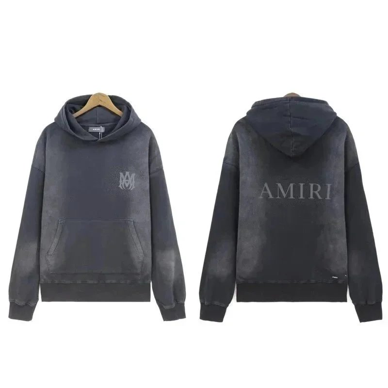 Amiri Washed Black H