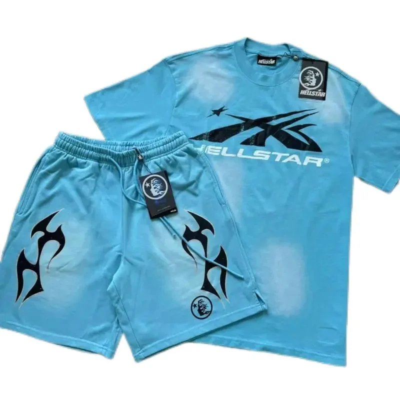 Hellstar Blue T-Shir