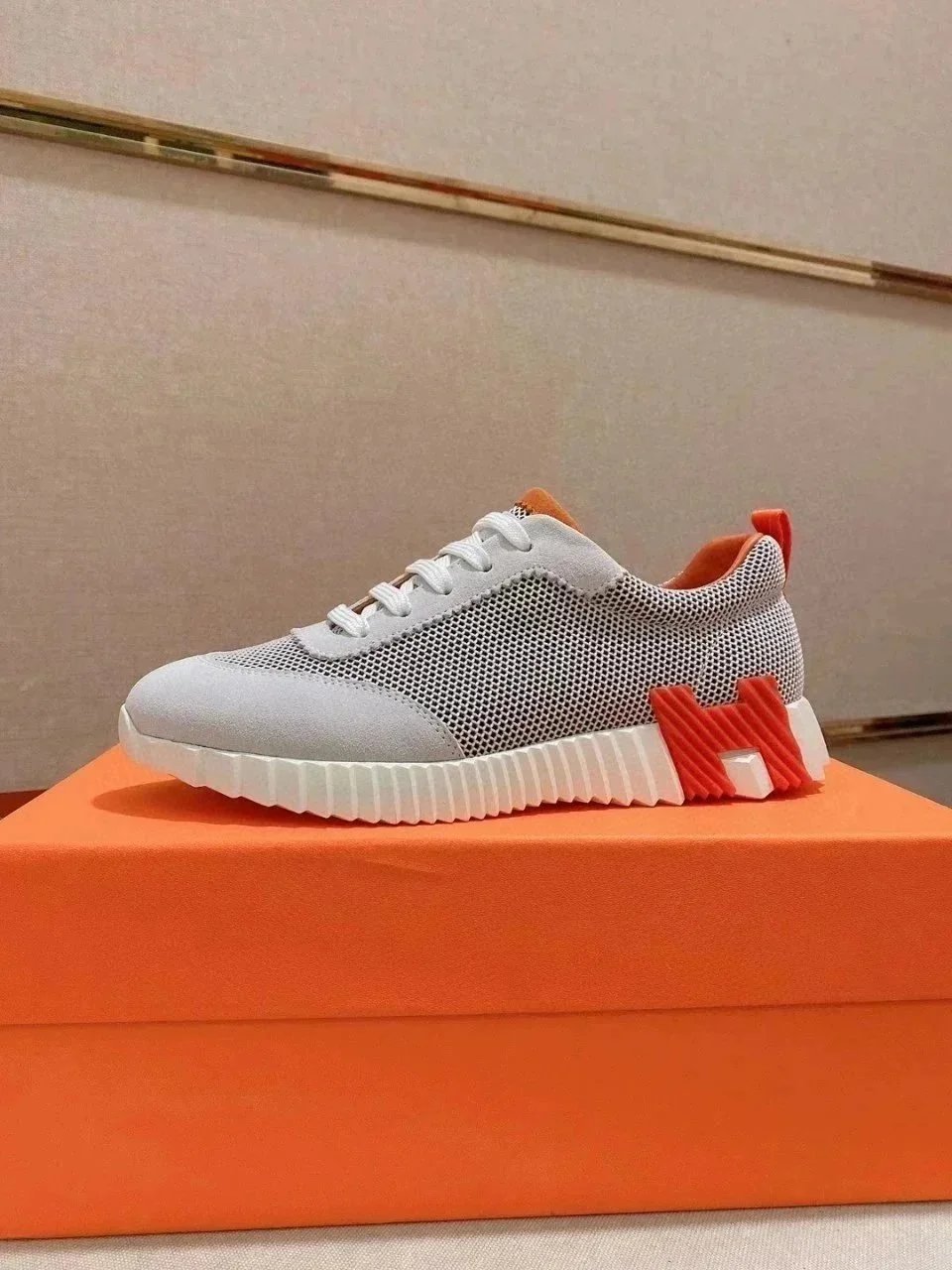 Hermès Grey Sneakers