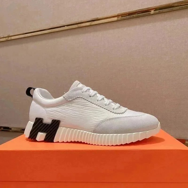 Hermes White Sneaker