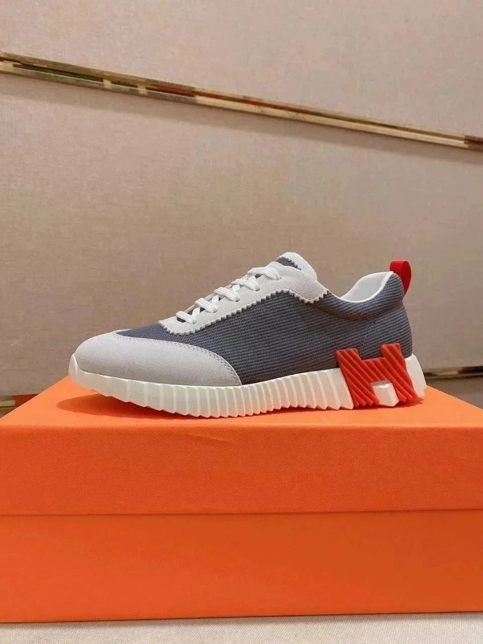 Hermès Grey Sneakers