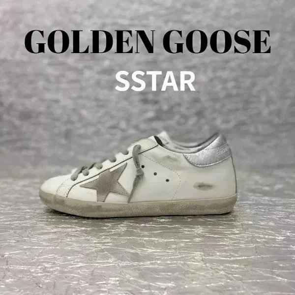 Golden Goose SStar White Sneakers