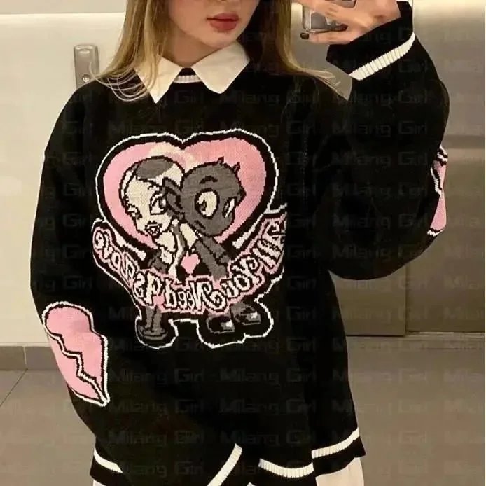 Black Sweater with P