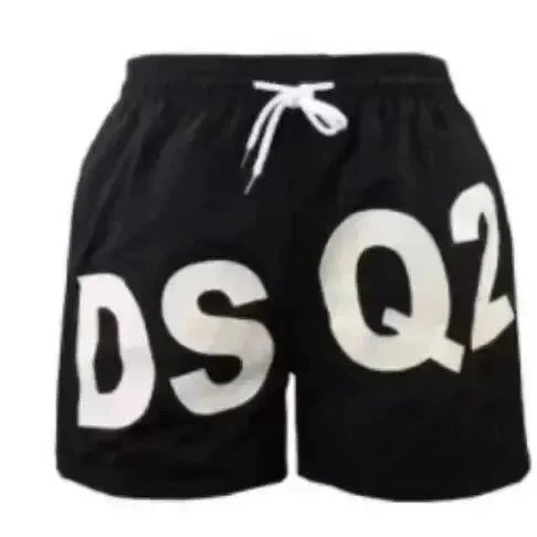 DSQ2 Black Shorts