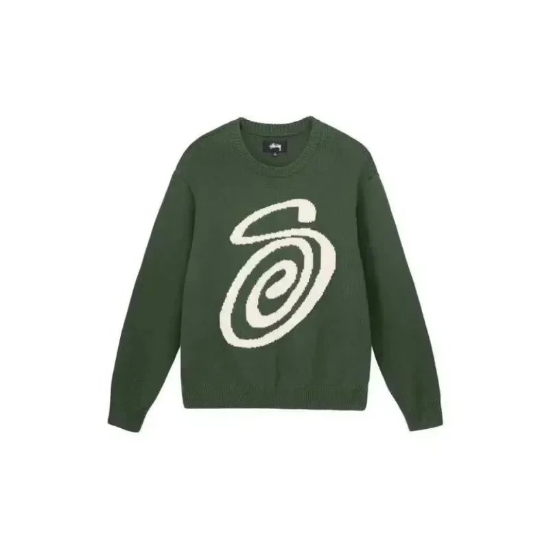 Stussy Green Spiral 