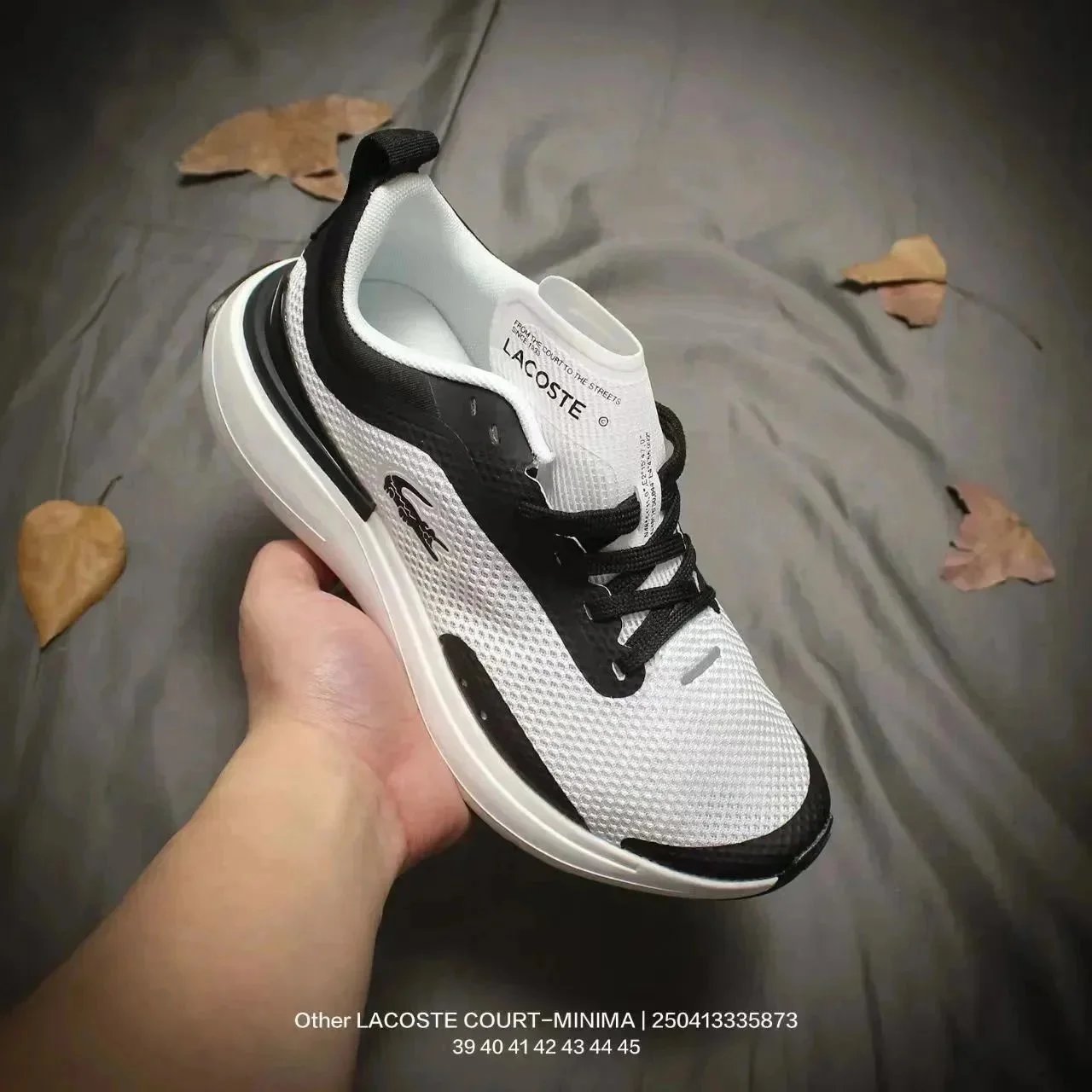 Lacoste Court-Minima White Sneakers