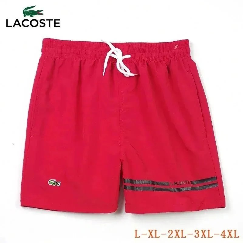 Lacoste Red Shorts