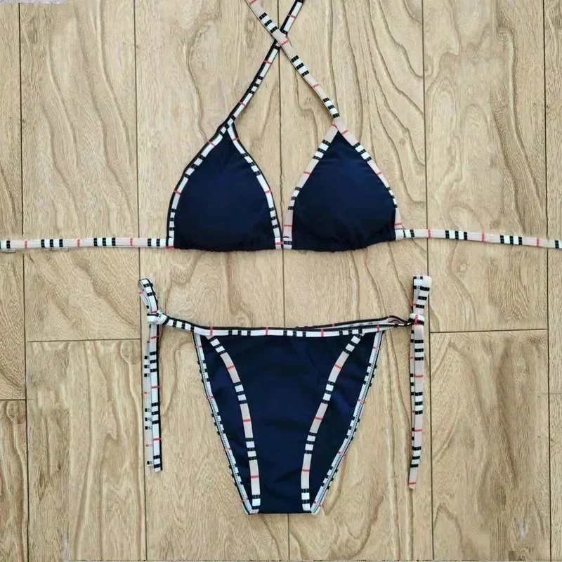 Burberry Navy Bikini