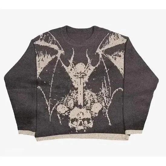 Graphic Knit Sweater