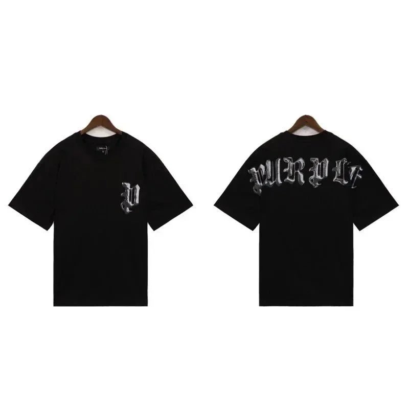 Purple P Black T-Shi