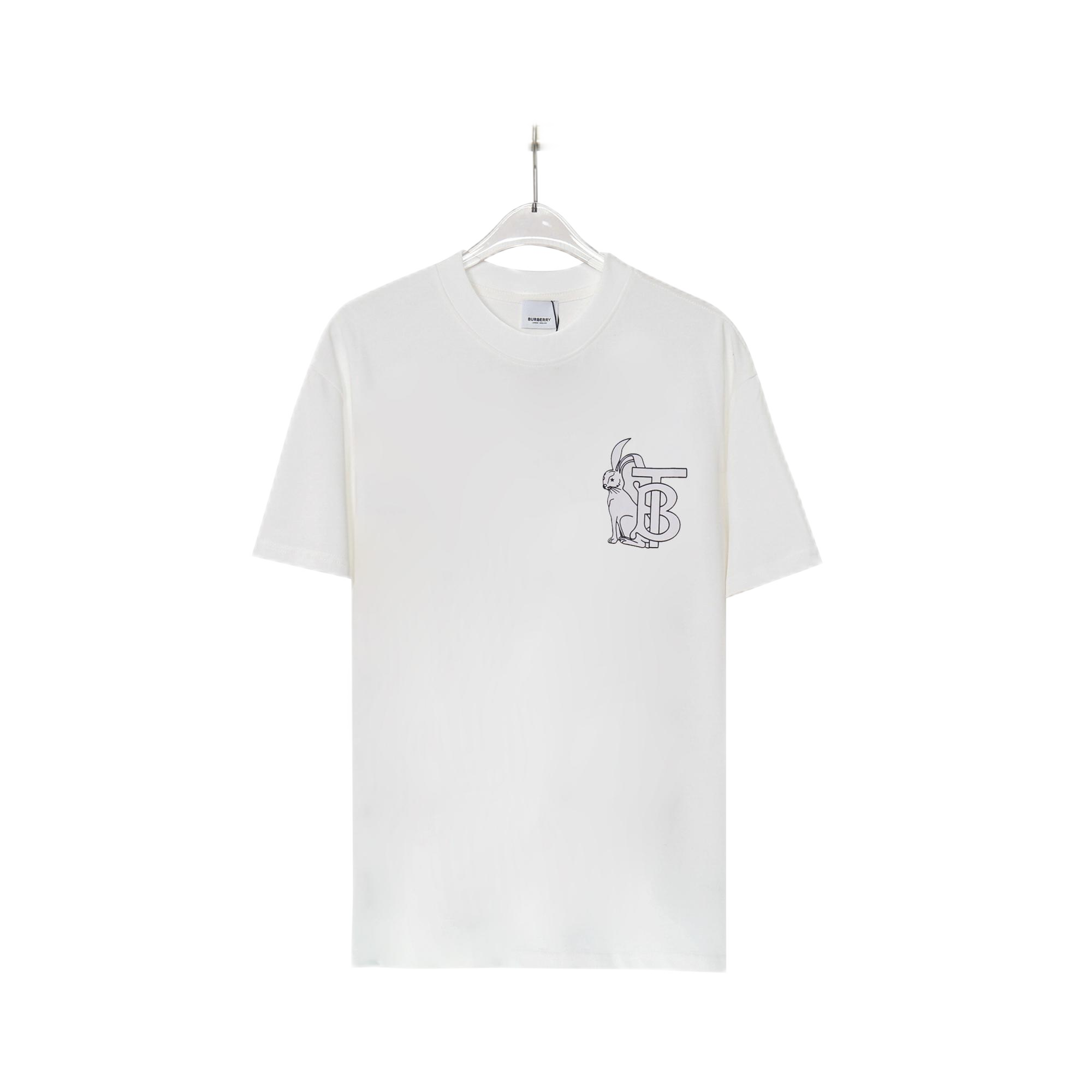 Burberry TB White T-