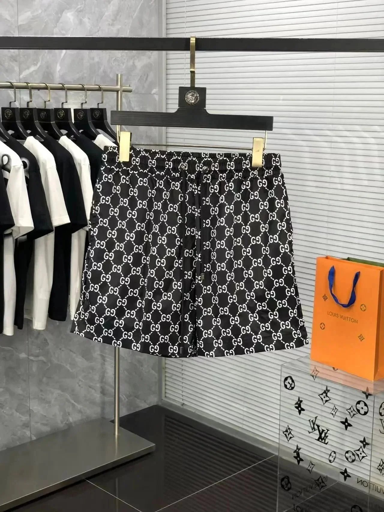 Gucci Black Shorts