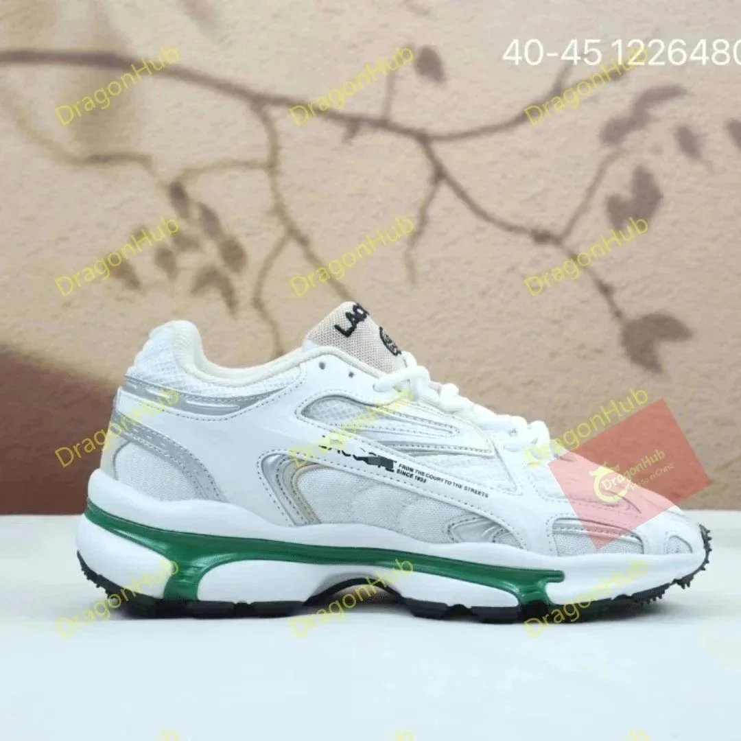 Lacoste White Green 