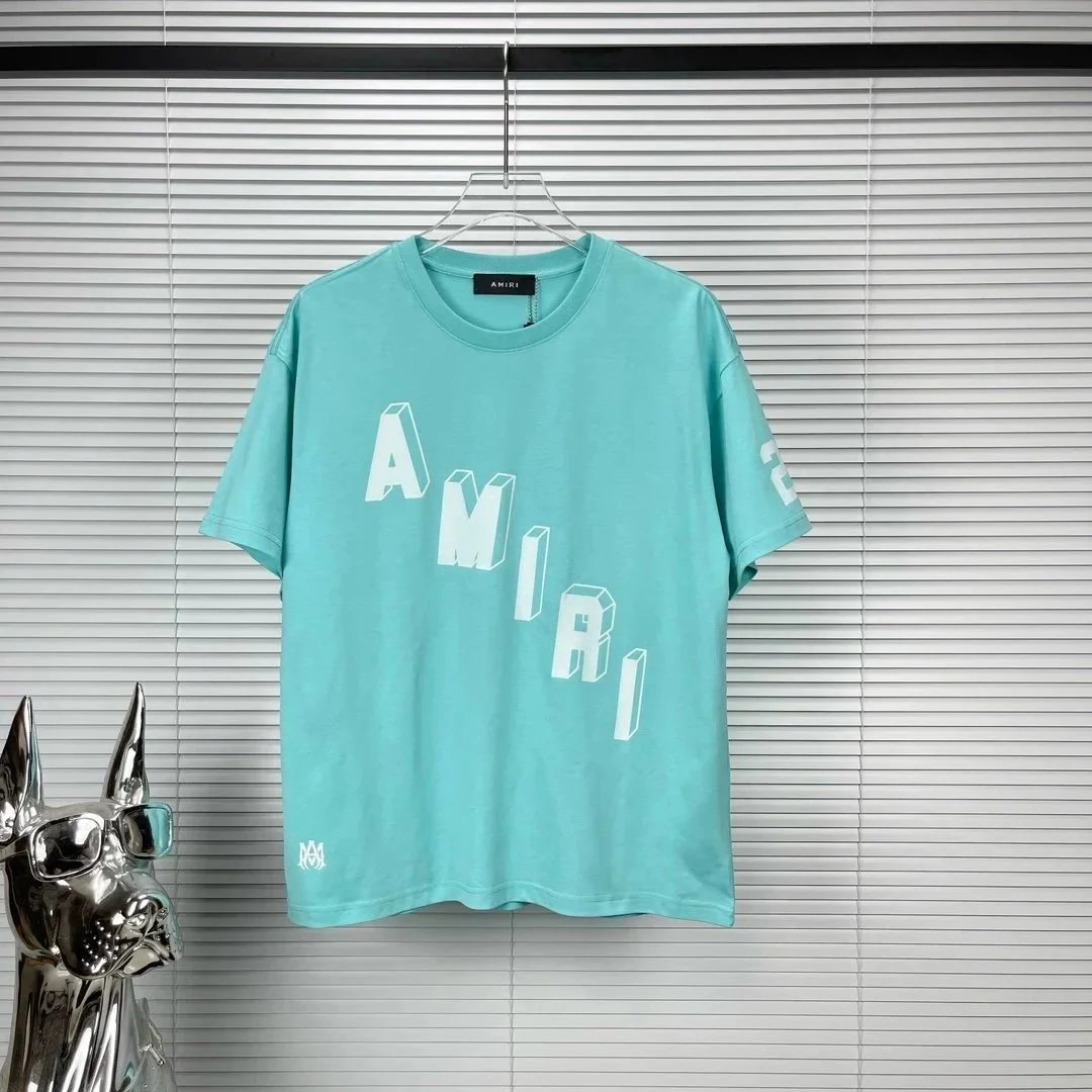 Amiri Aqua T-Shirt