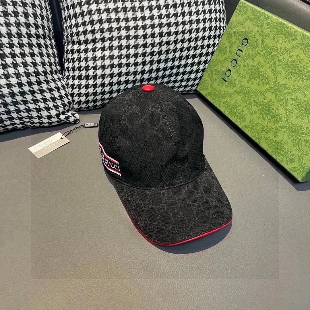 Gucci Black Red Hat