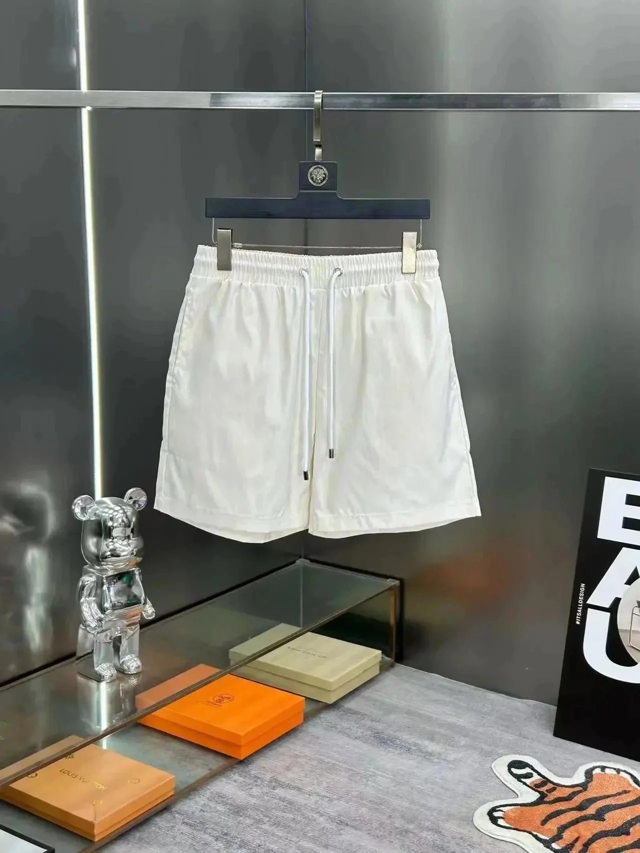 Versace White Shorts