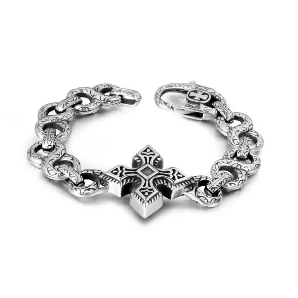 Cross Design Silver 
