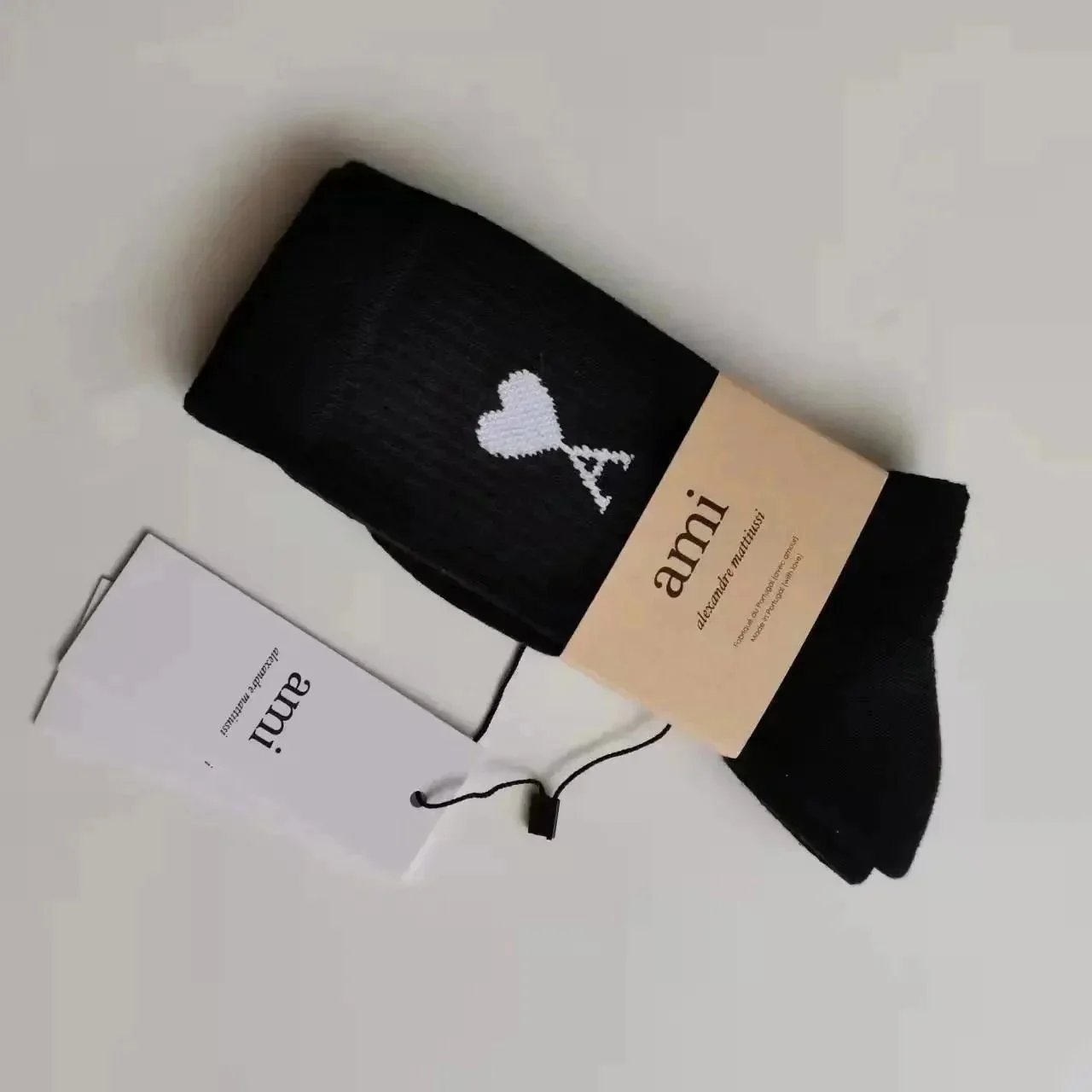 Ami Black Socks