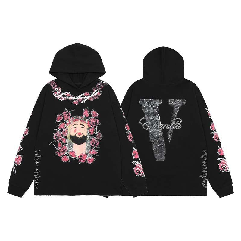 Vlone Black Hoodie