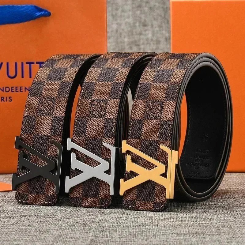 Louis Vuitton Reversible Monogram Damier Canvas Belt
