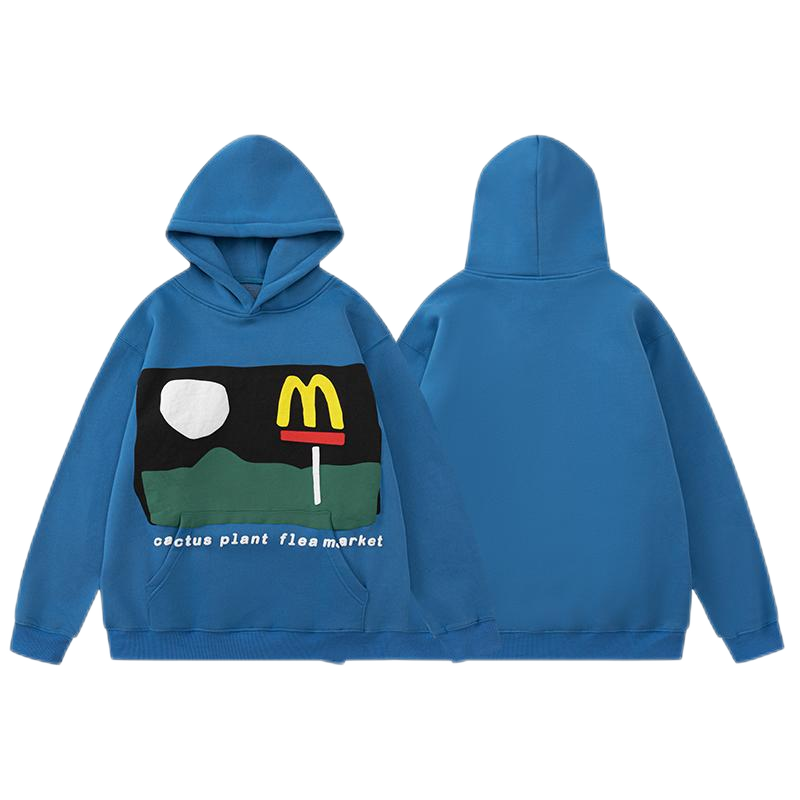 McDonald's Blue Hood