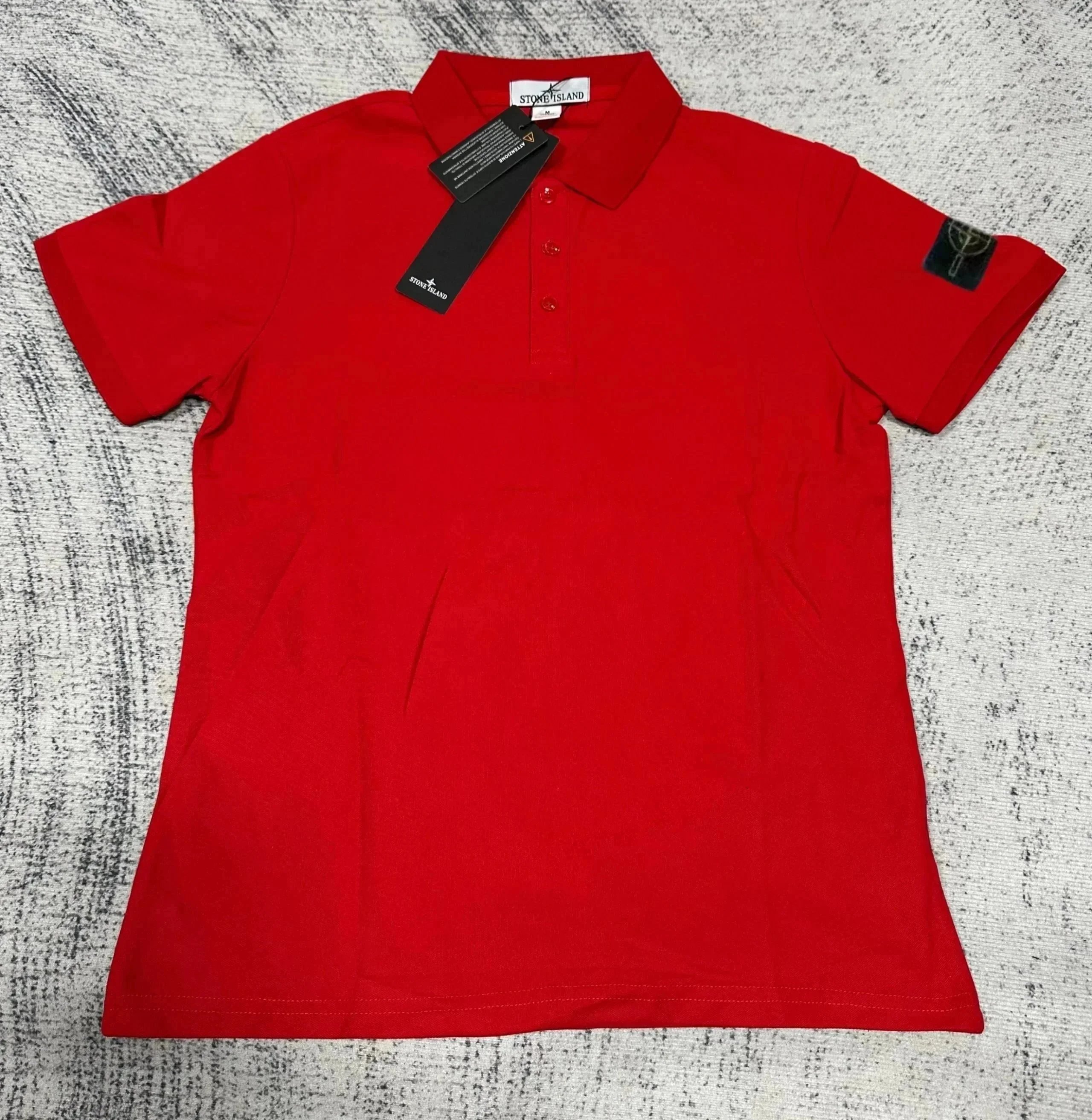 Stone Island Red Pol