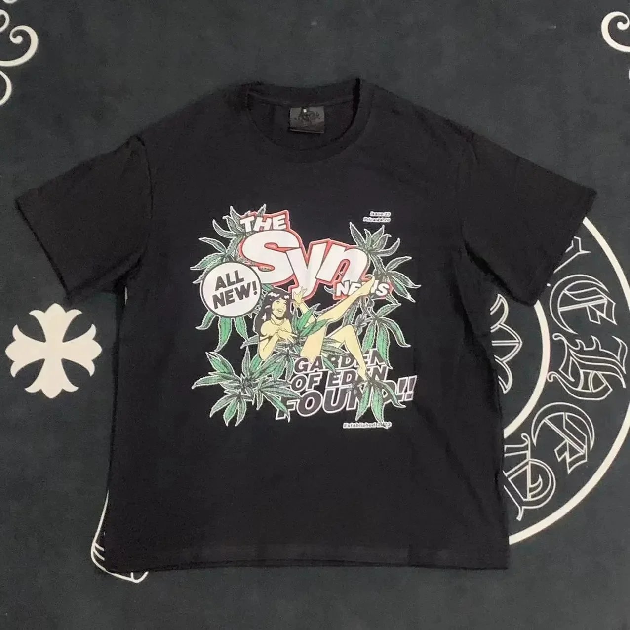 The Syn News Black T