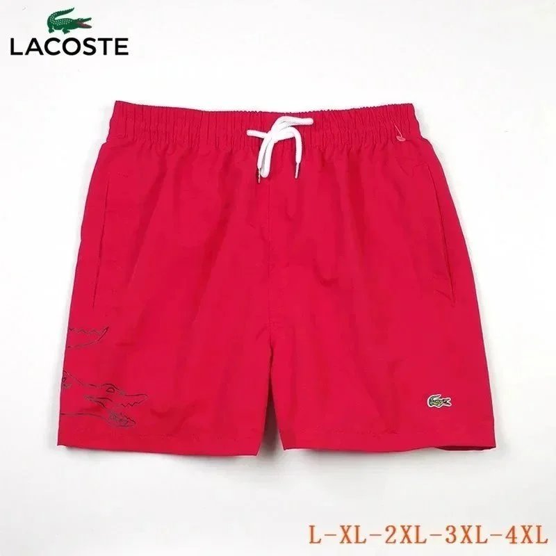 Lacoste Red Shorts