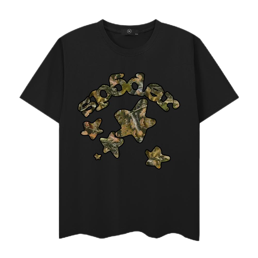 Soldier Camo Black T