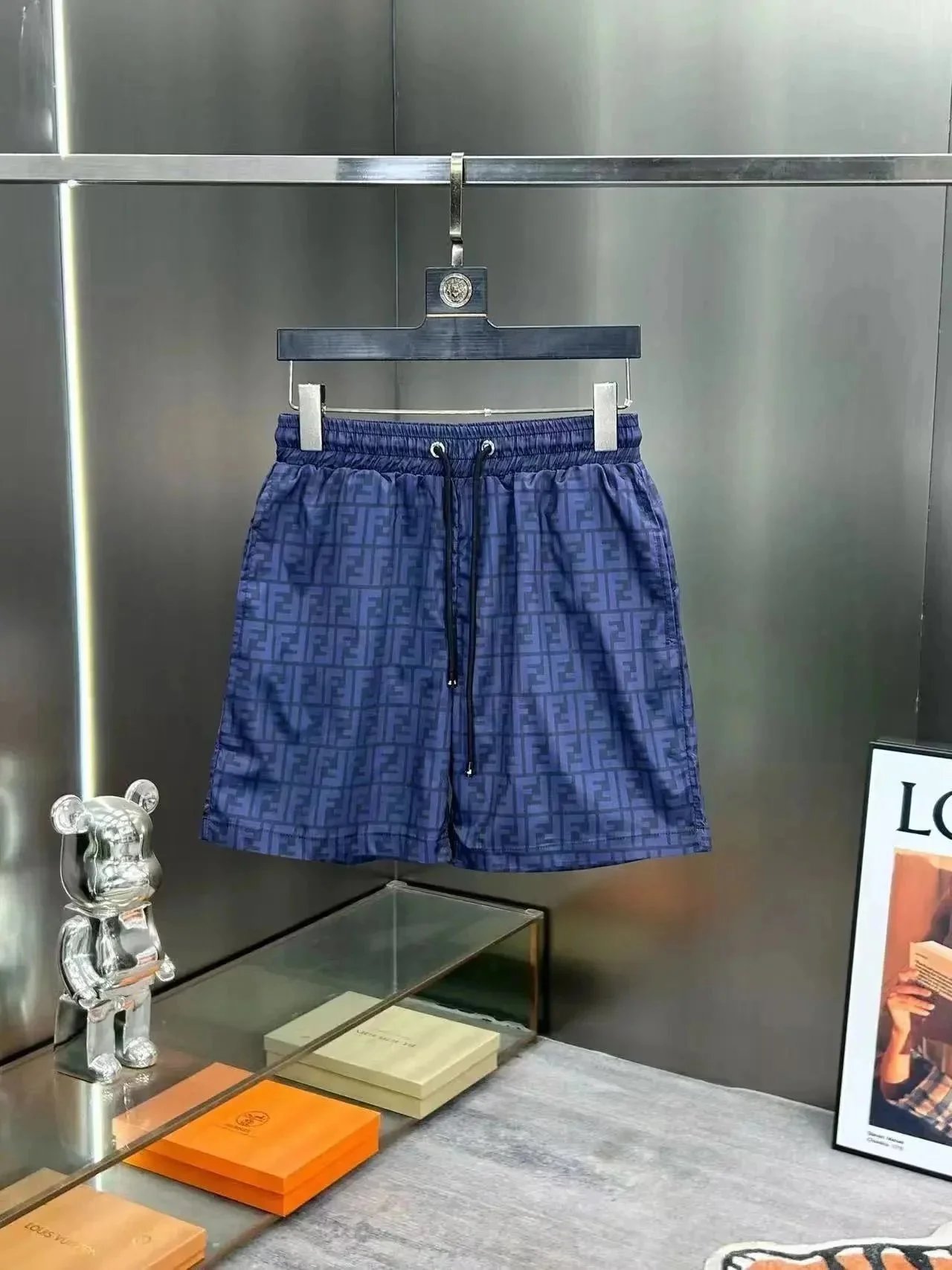 Fendi Blue Shorts