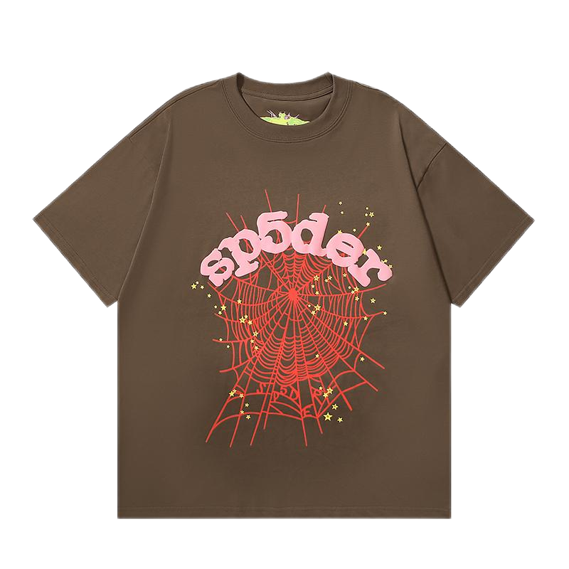 SPIDER Brown T-Shirt