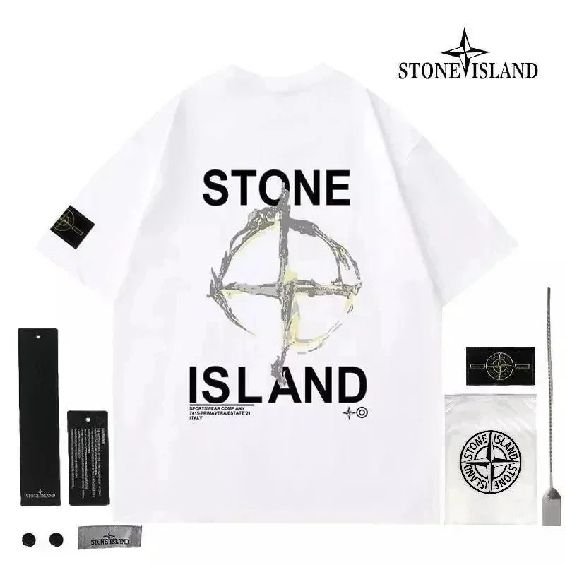 Stone Island White T