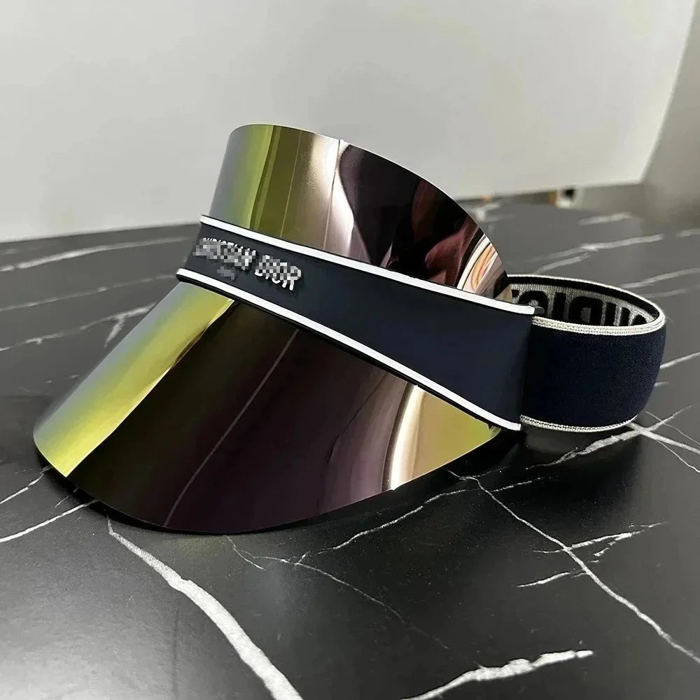 Dior Gold Visor Hat