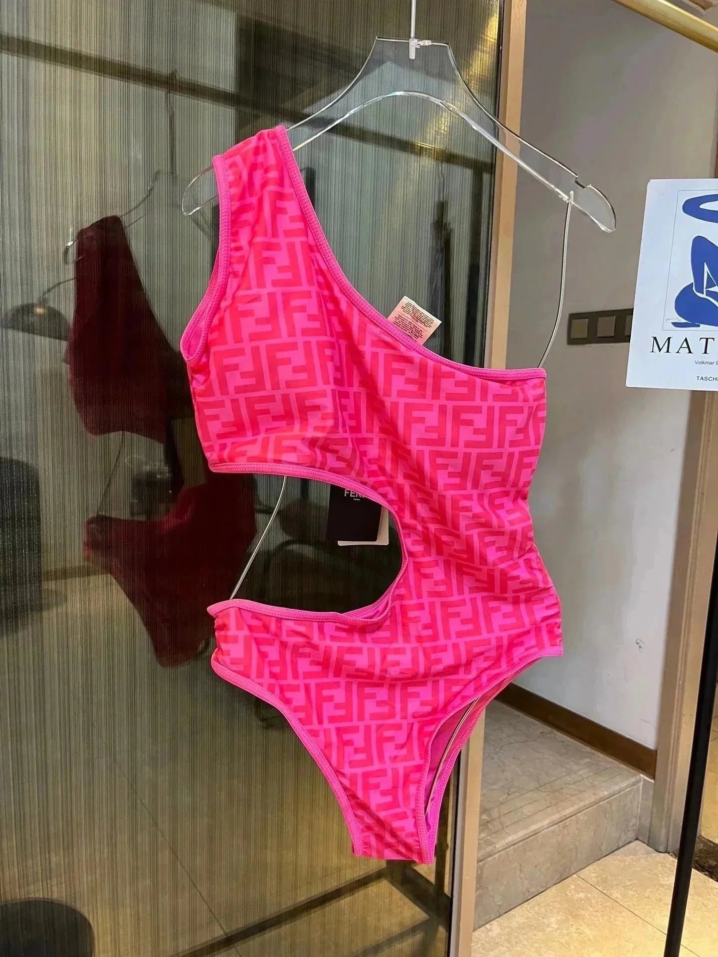 Fendi Pink FF One-Pi