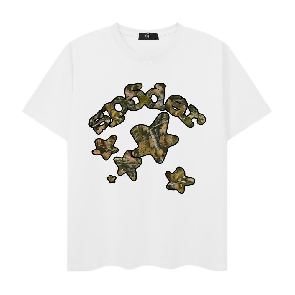 Gosden Camo White T-