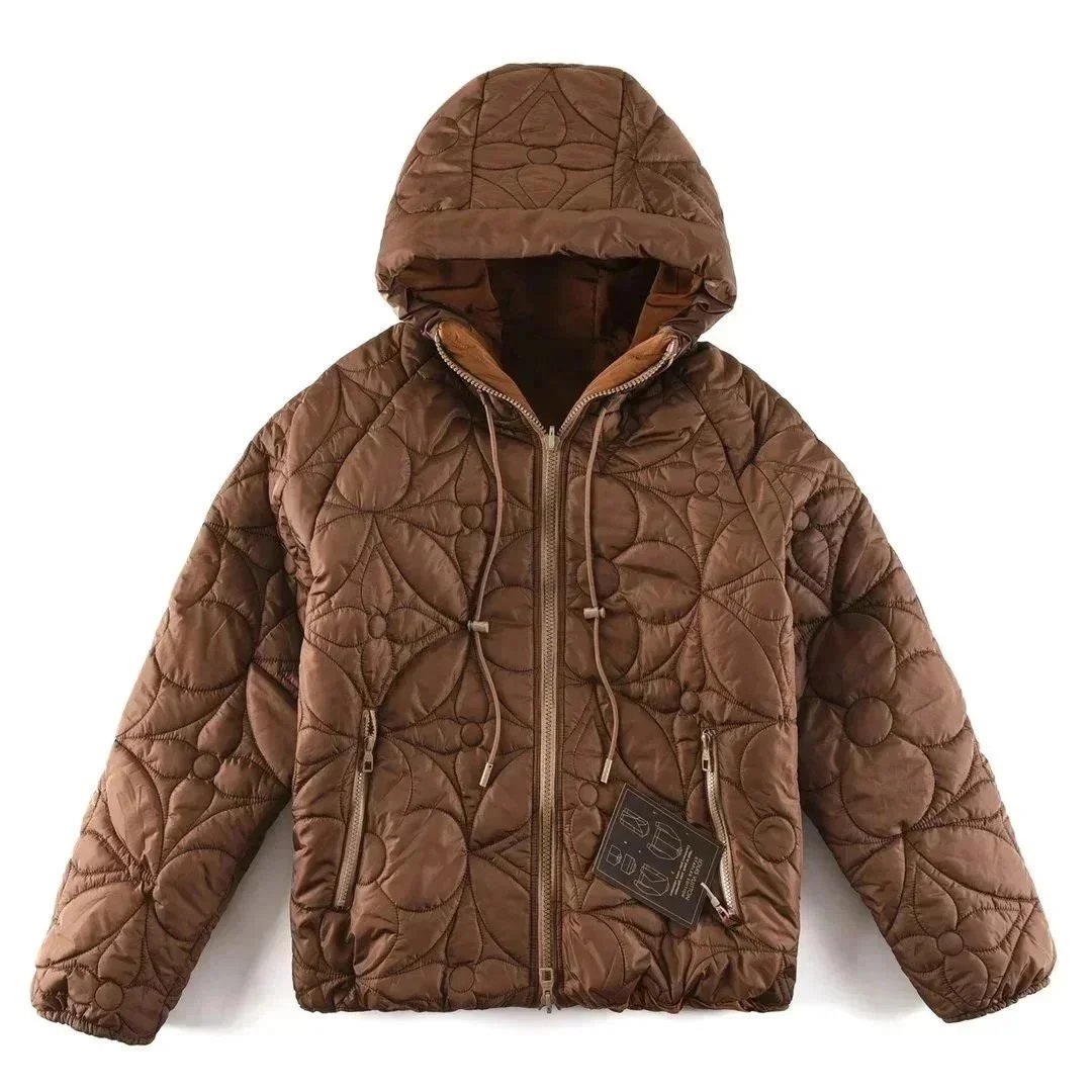 H&M Quilted Brown Ja