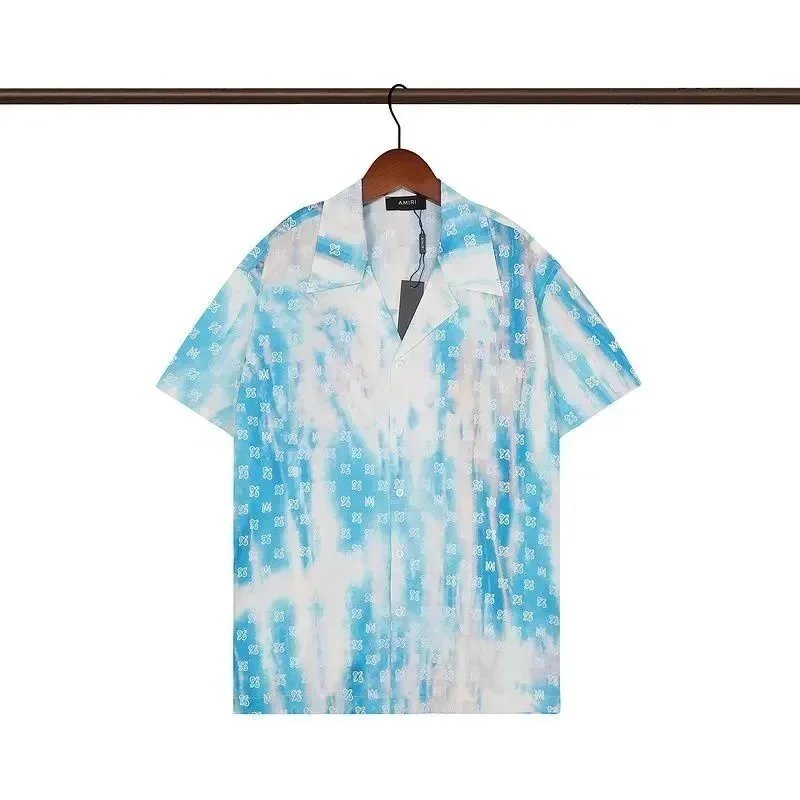 Amiri Blue Tie-Dye S
