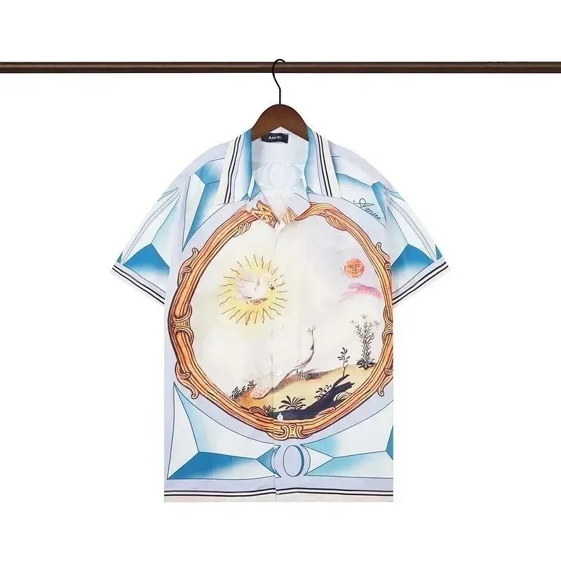 Amiri Bird Print Whi