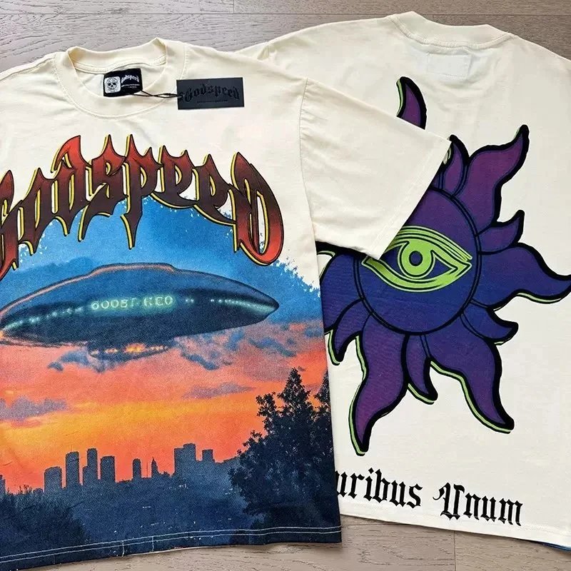 Godspeed UFO White T