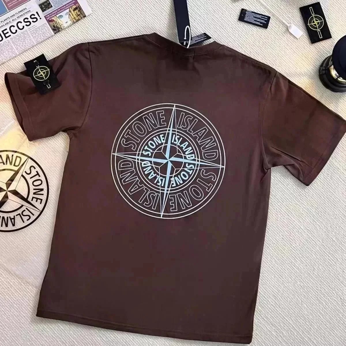 Stone Island Brown T