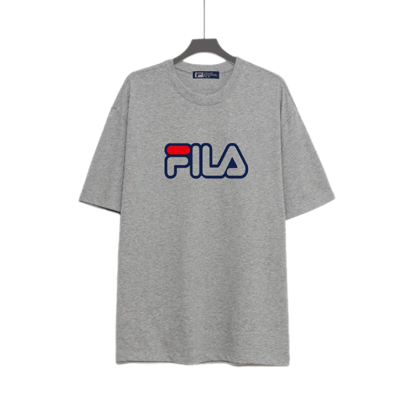 FILA Gray Logo T-Shi
