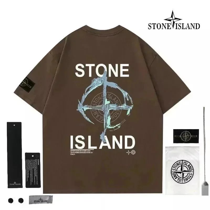 Stone Island Brown T