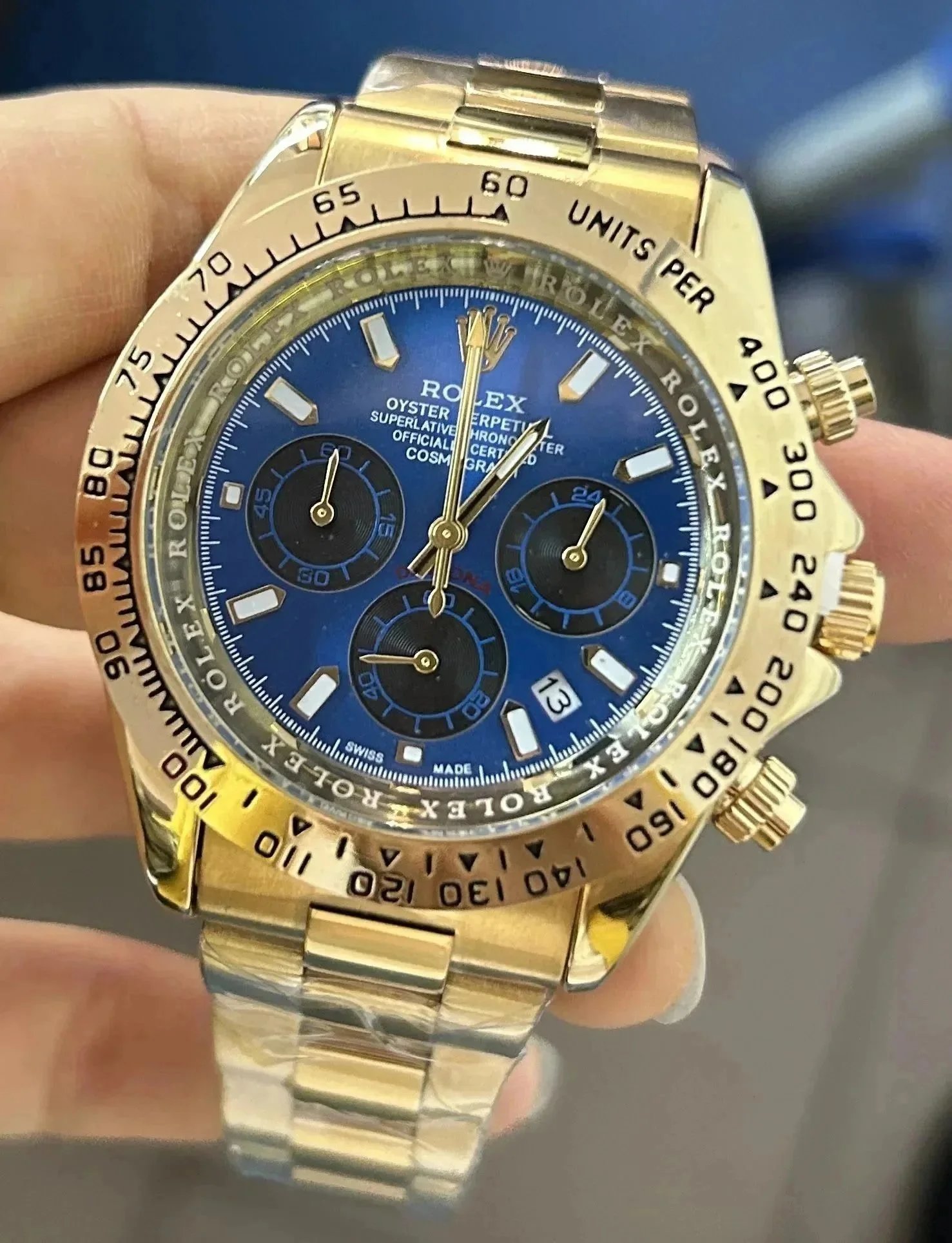 Rolex Daytona Blue W