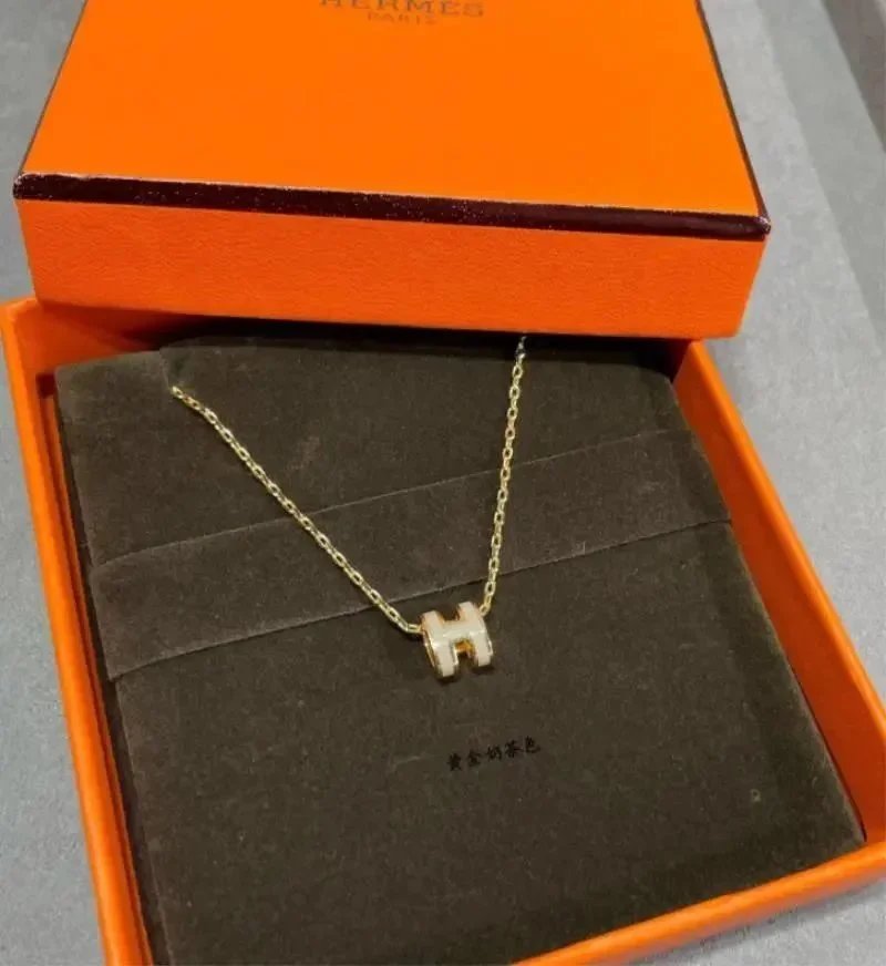 Hermès H Gold Beige 