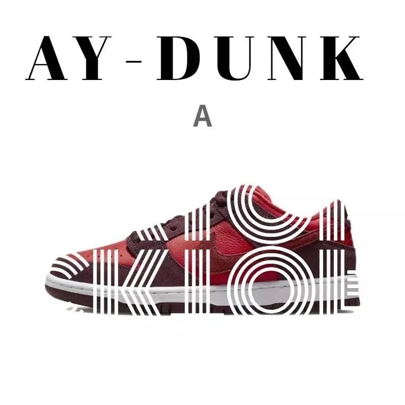 Nike Ay-Dunk Red Sne