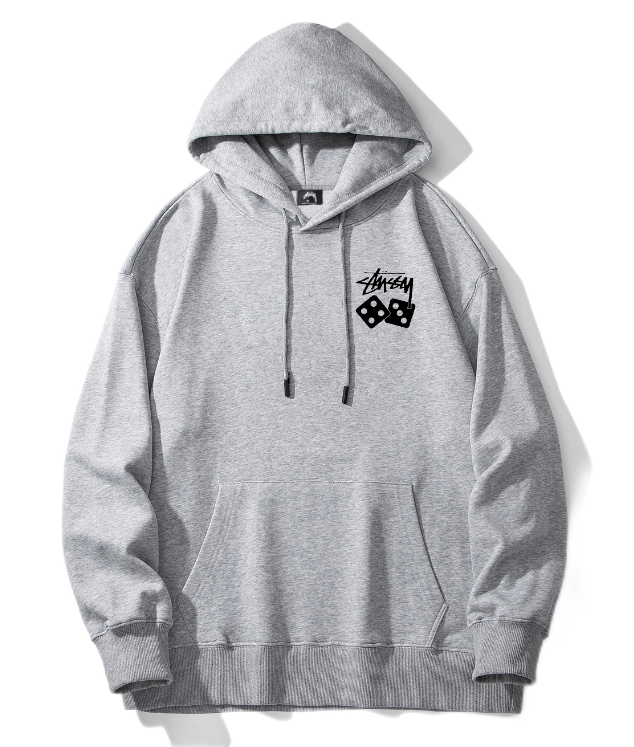 Stussy Dice Gray Hoo