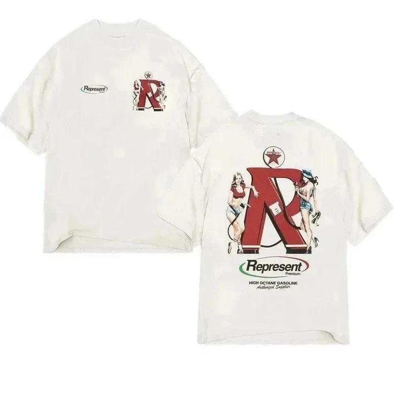 Represent R White T-